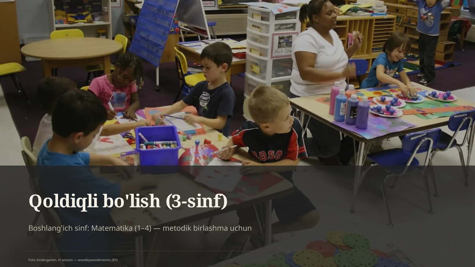Qoldiqli bo'lish (3-sinf) 1