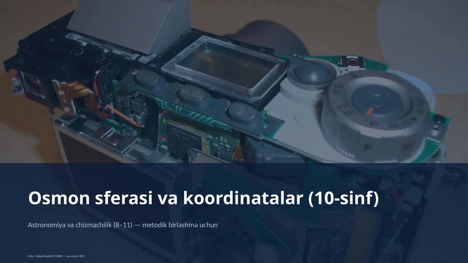 Osmon sferasi va koordinatalar (10-sinf) 1