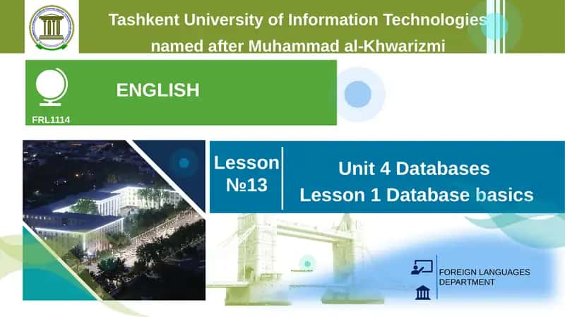 Unit 4 Databases 1