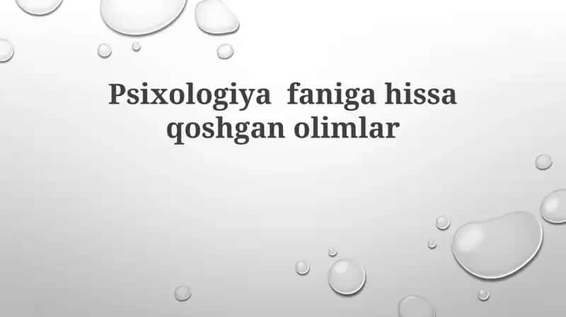 Psixologiyafanigahissaqoshganolimlar 1