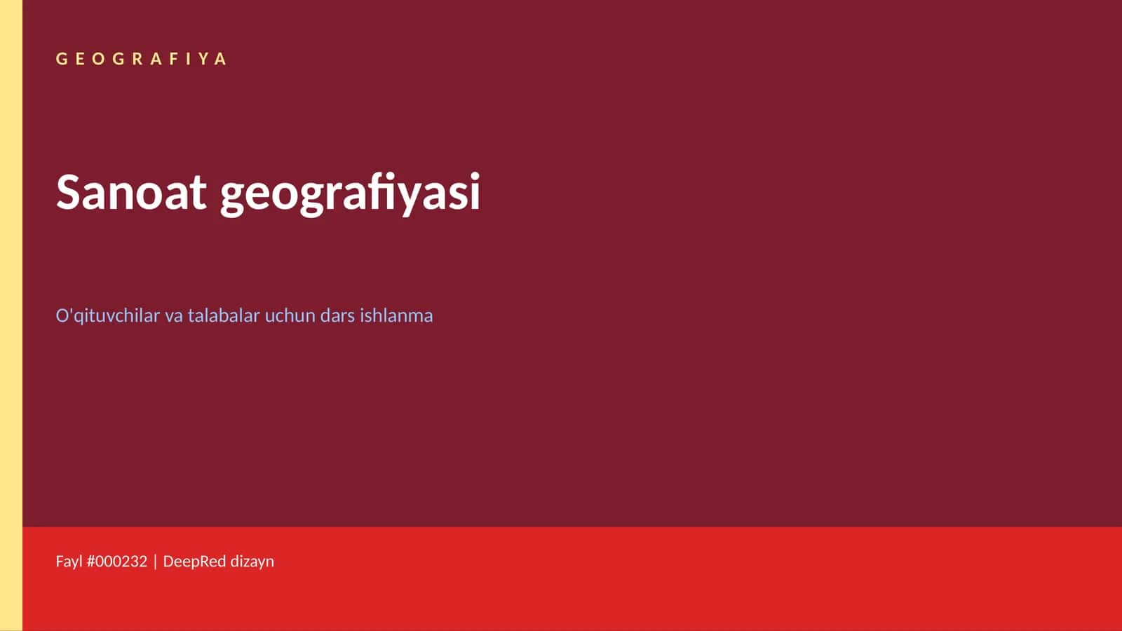 Transport geografiyasi 1