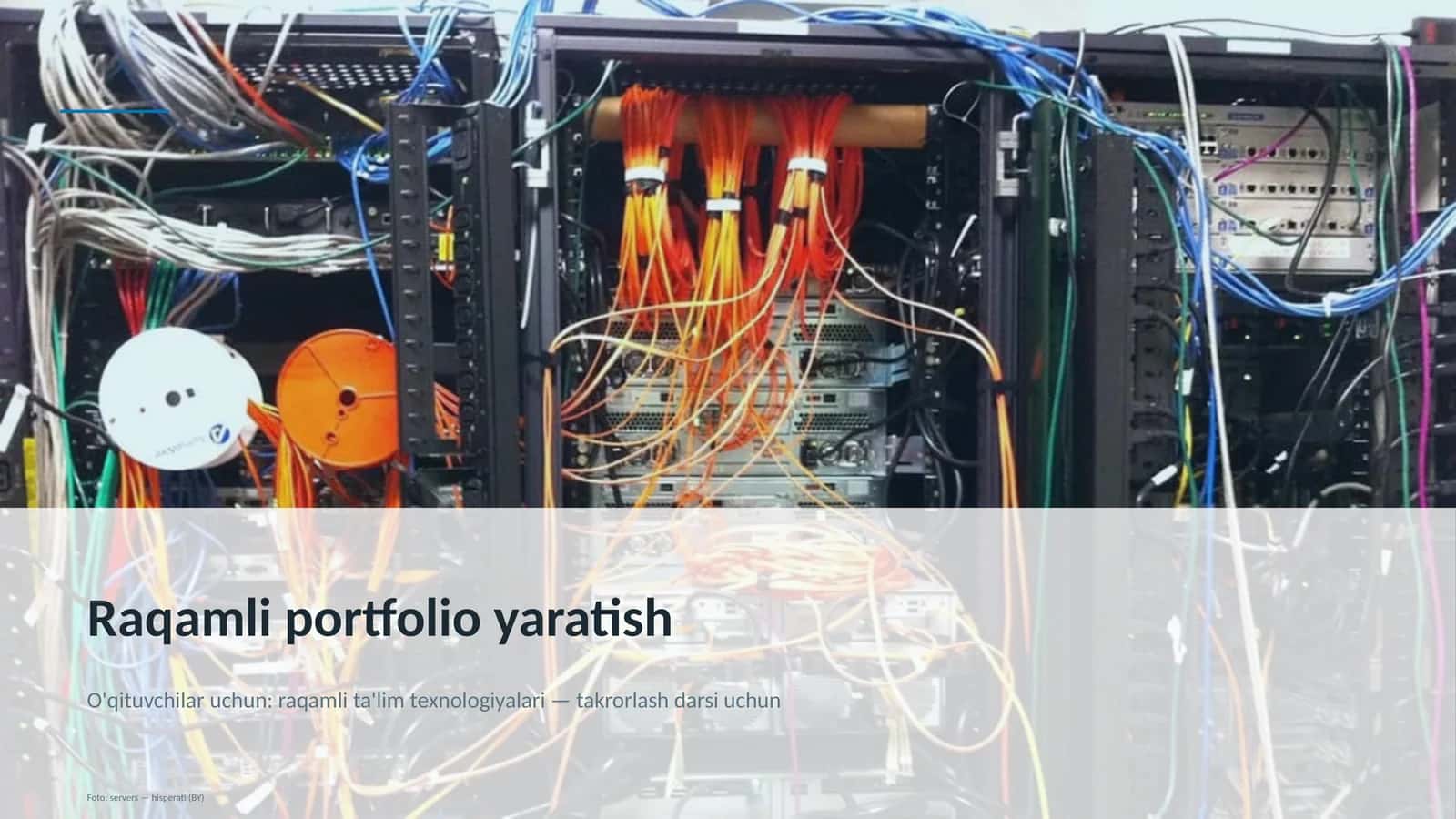 Raqamli portfolio yaratish 1