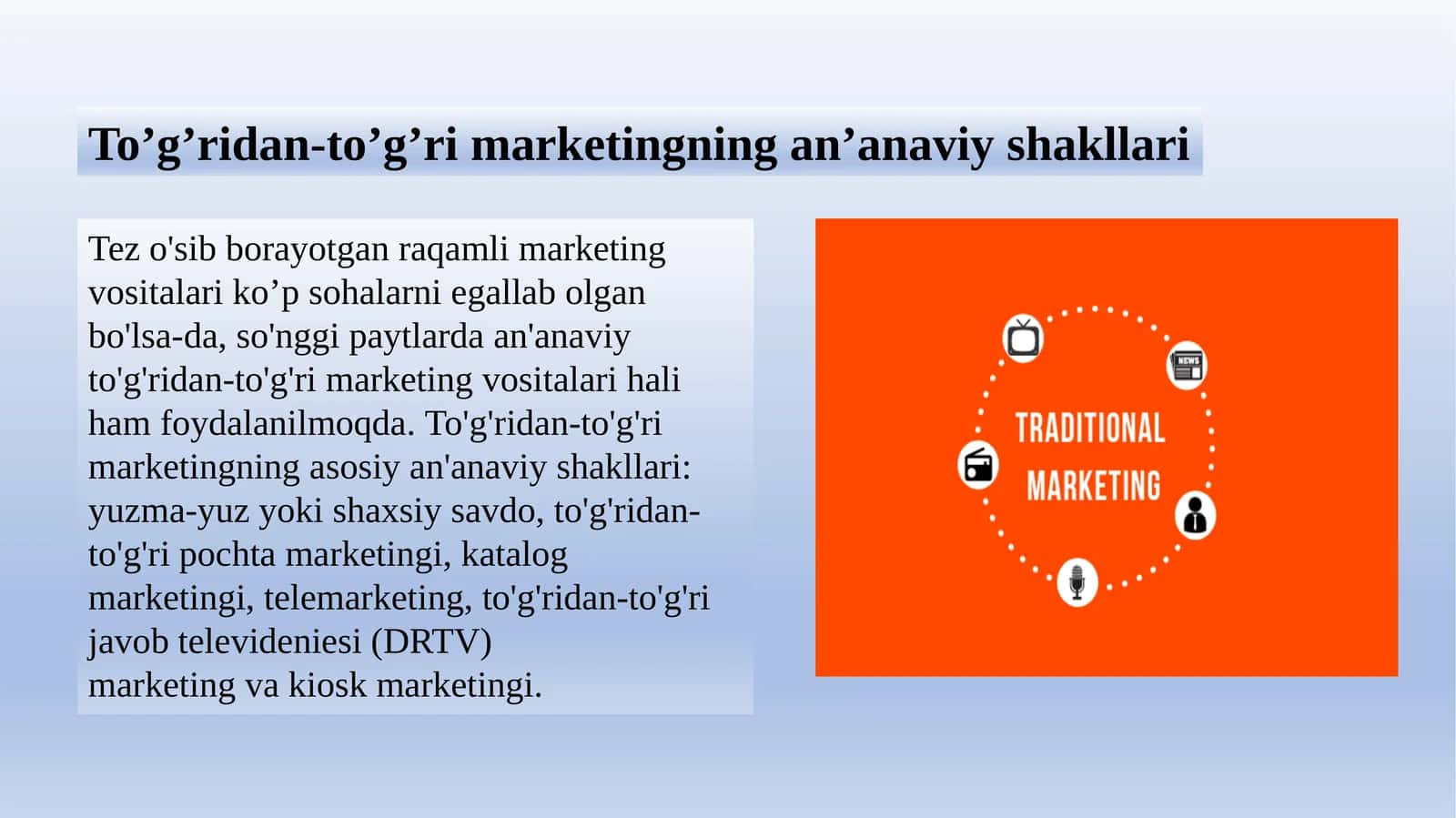 To'g'ridan-to'g'ri pochta marketingi 1