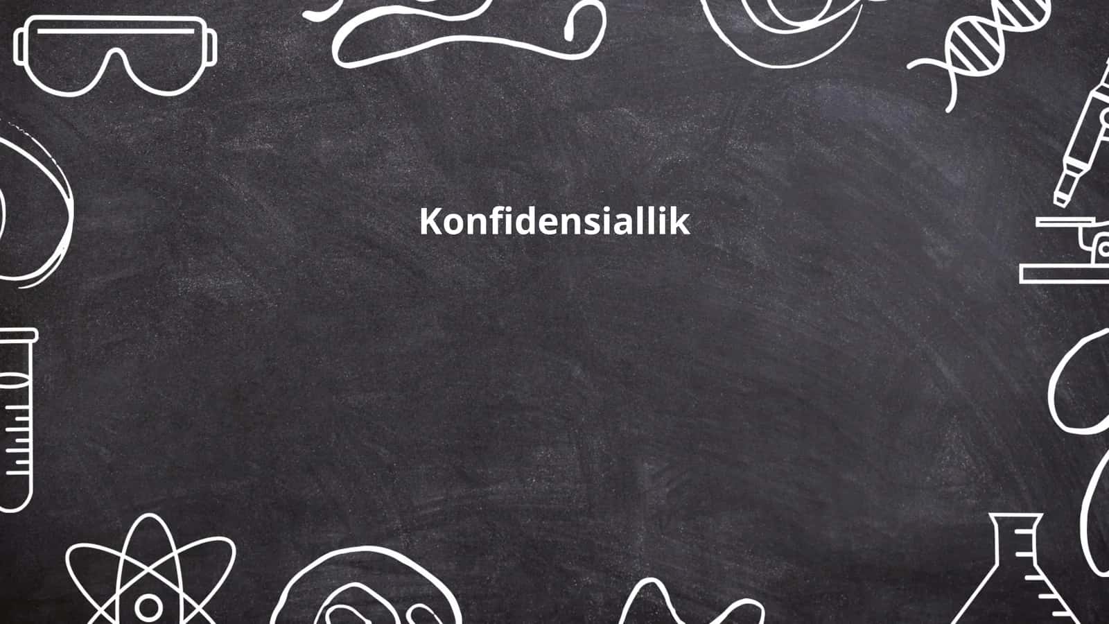 Konfidensiallik 1