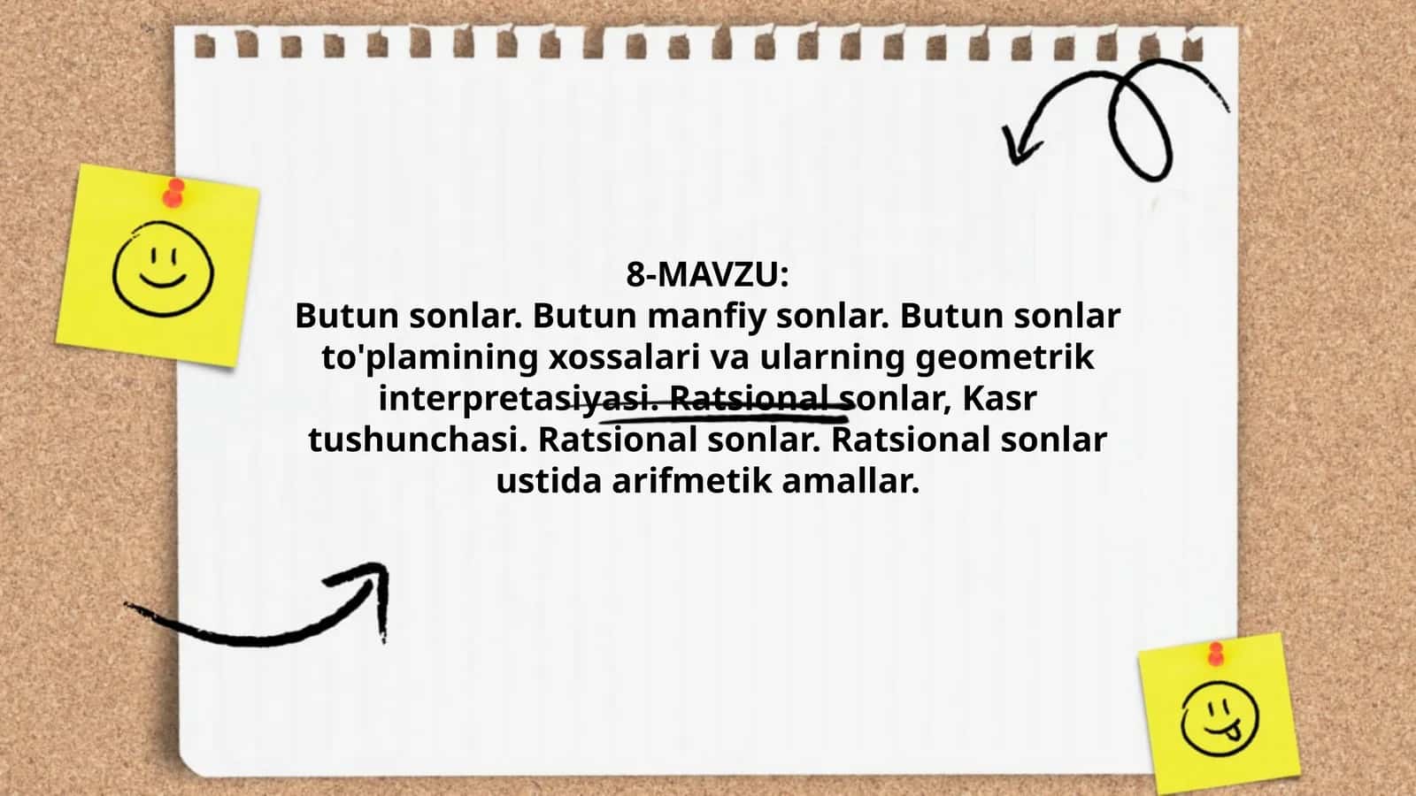 Butun sonlar 1