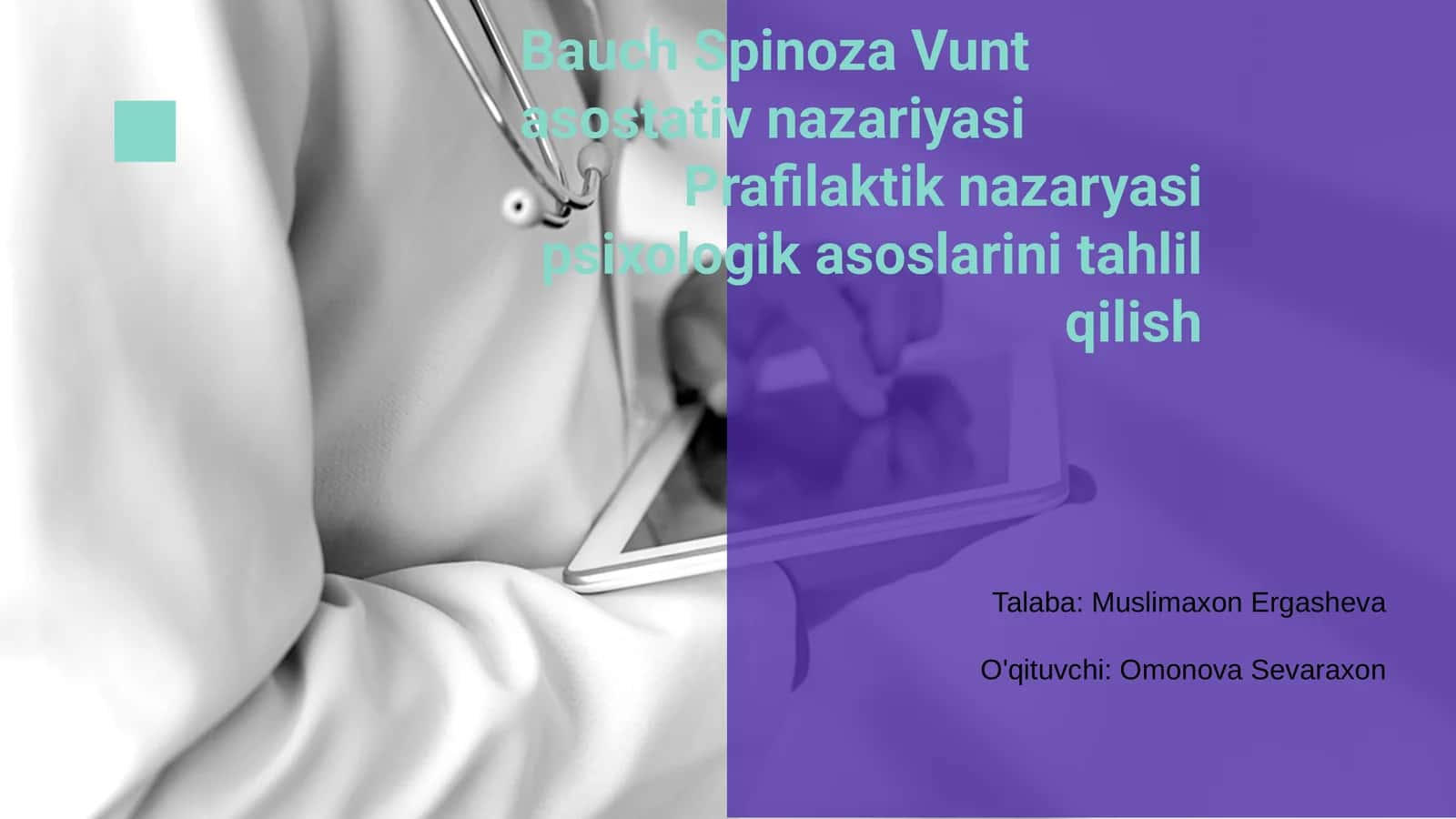 Bauch Spinoza Vunt 1