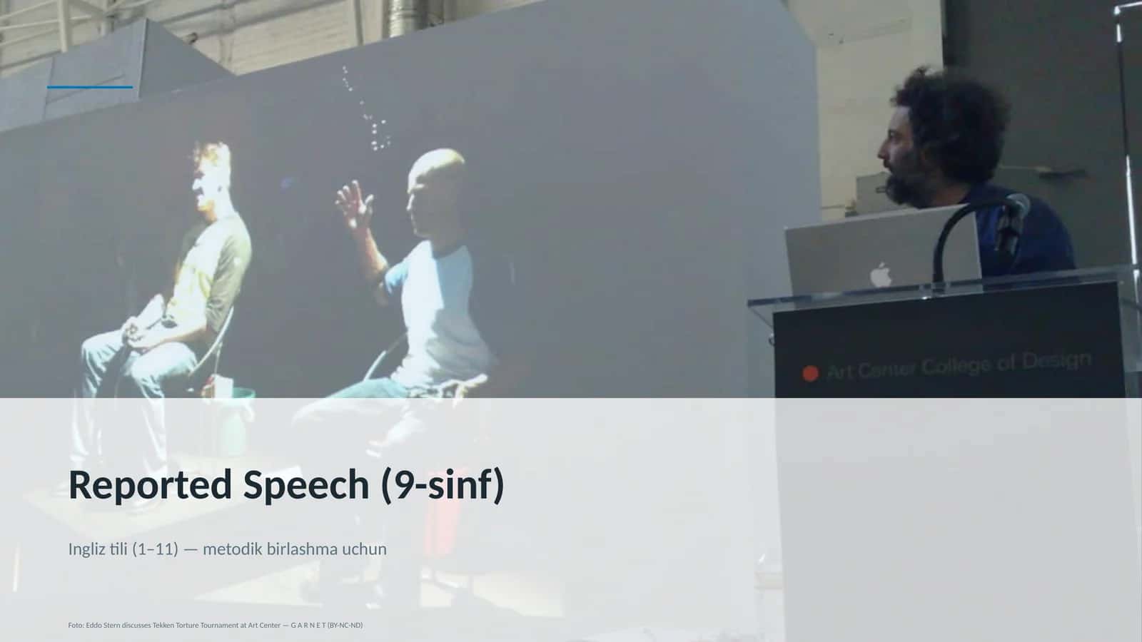 Reported Speech (9-sinf) 1