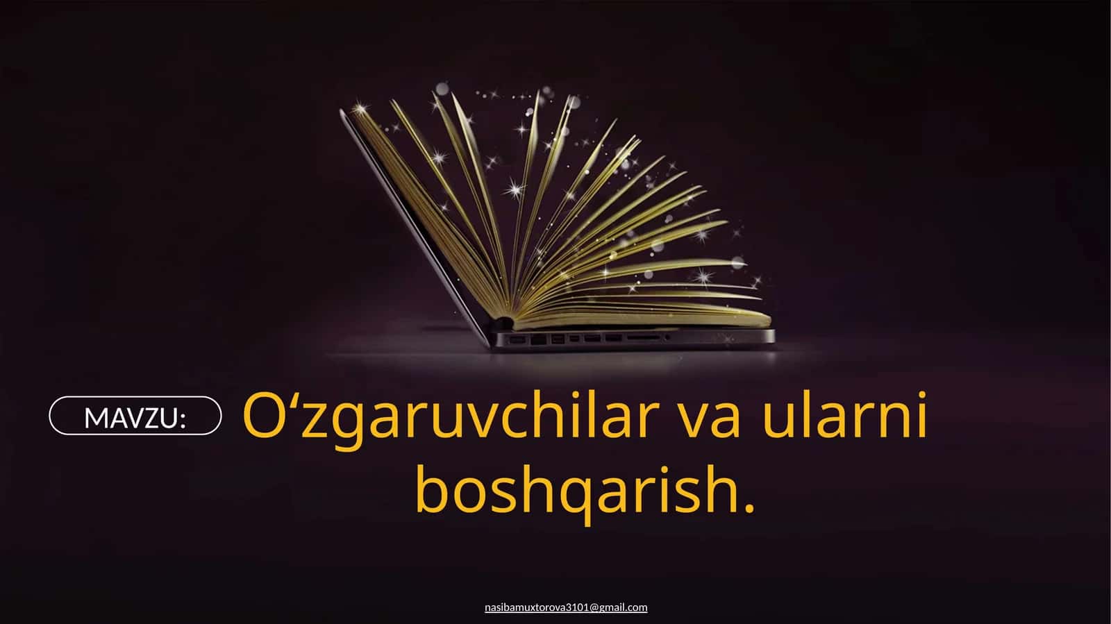 ASOSIY TUSHUNCHALAR VIDEOLARDA 1