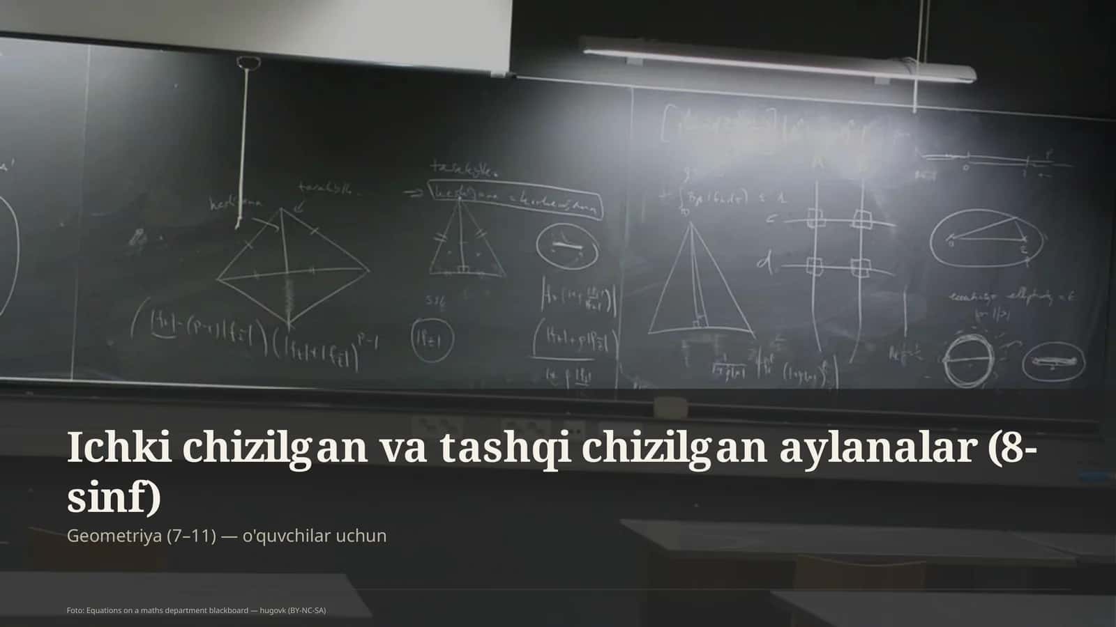 Geometriya (7–11) — o'quvchilar uchun 1