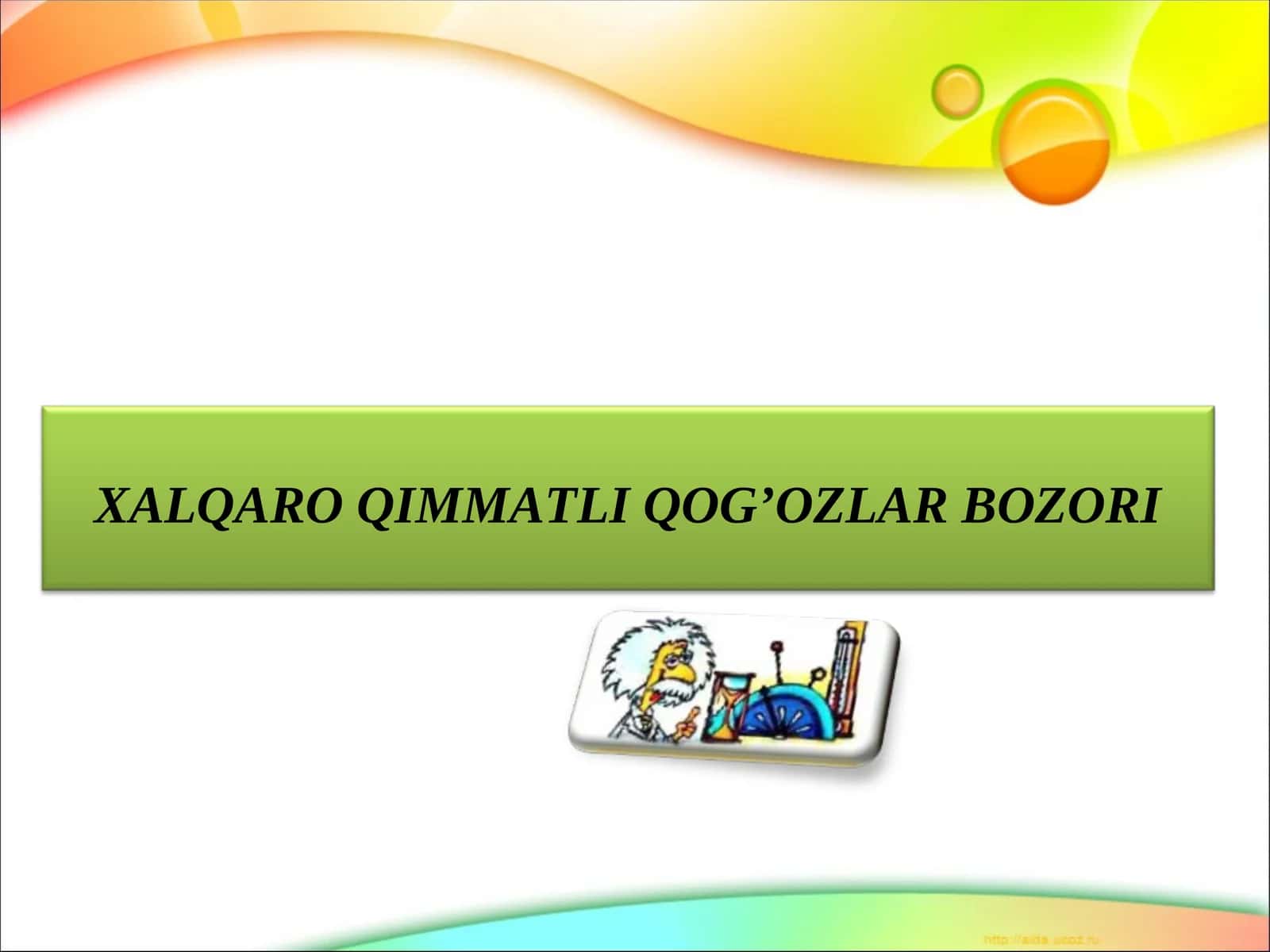 XALQARO QIMMATLI QOG’OZLAR BOZORI 1