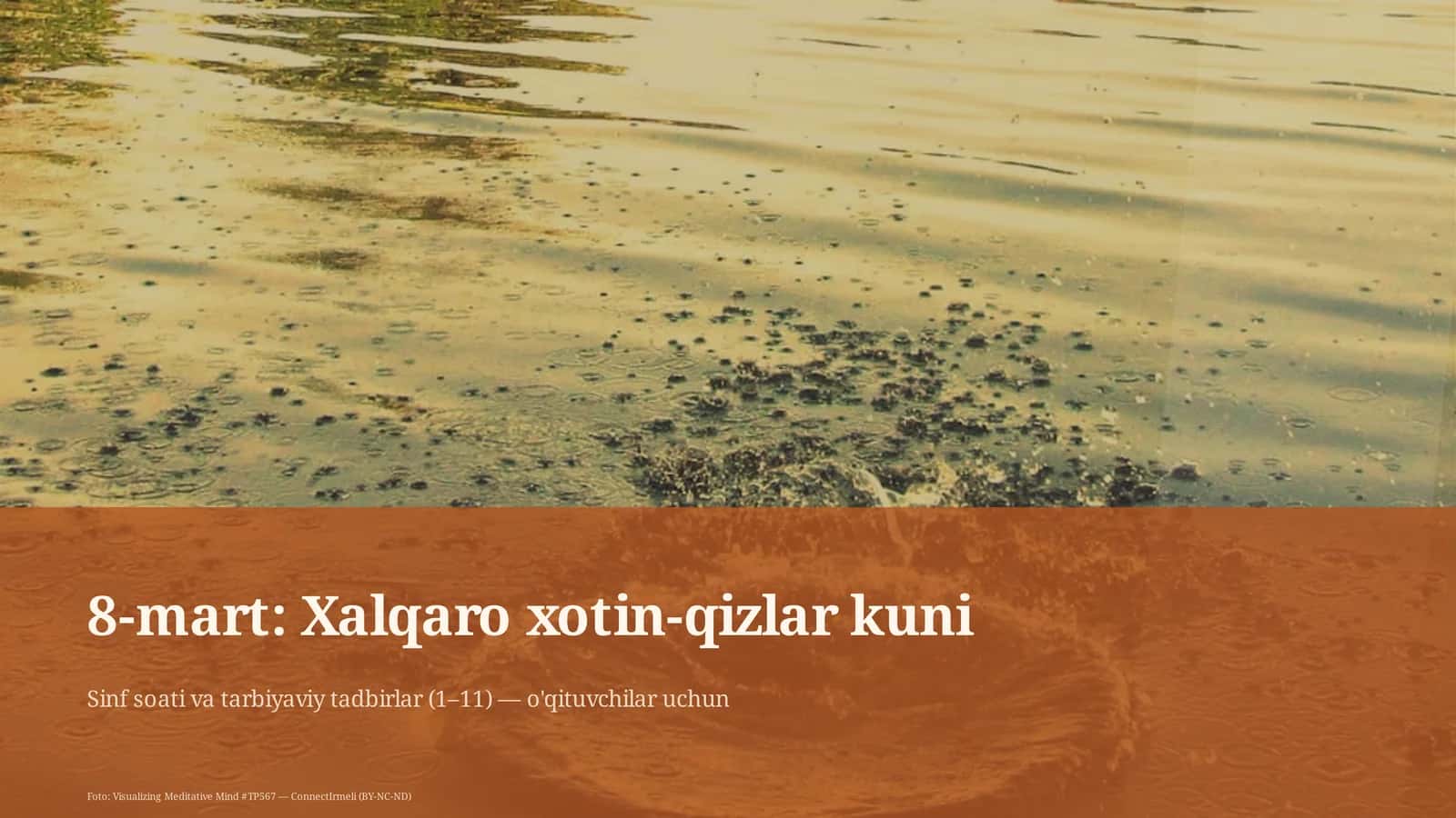 8-mart: Xalqaro xotin-qizlar kuni 1
