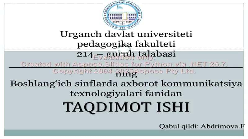 Nostandart masalalarni yechishni o‘rgatishda axborot texnologiyalaridan foydalanishni o‘rgatish 1
