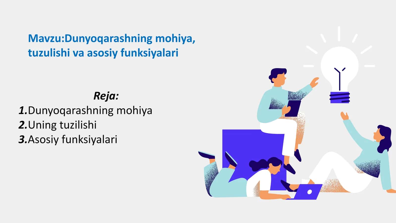 Dunyoqarashningmohiyatituzulishivaasosiyfunksiyalari 1