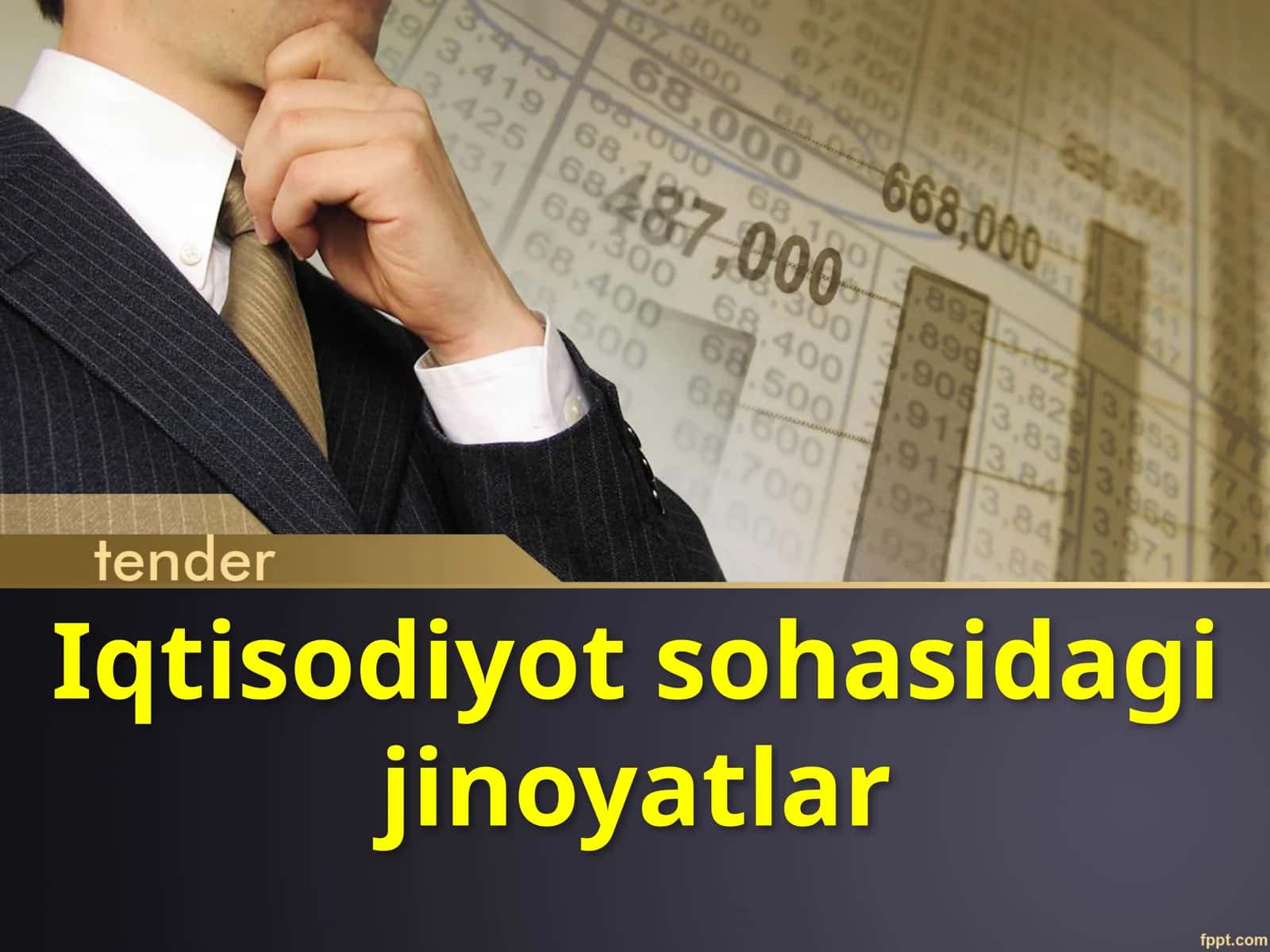 Iqtisodiyot sohasidagi jinoyatlar 1