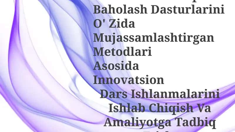 Timss, Pisa, Agma, Talis Xalqaro Baholash Dasturlariga Doir Test Namunalari Bilan Tanishtirish 1