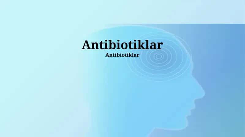 Antibiotiklar 1