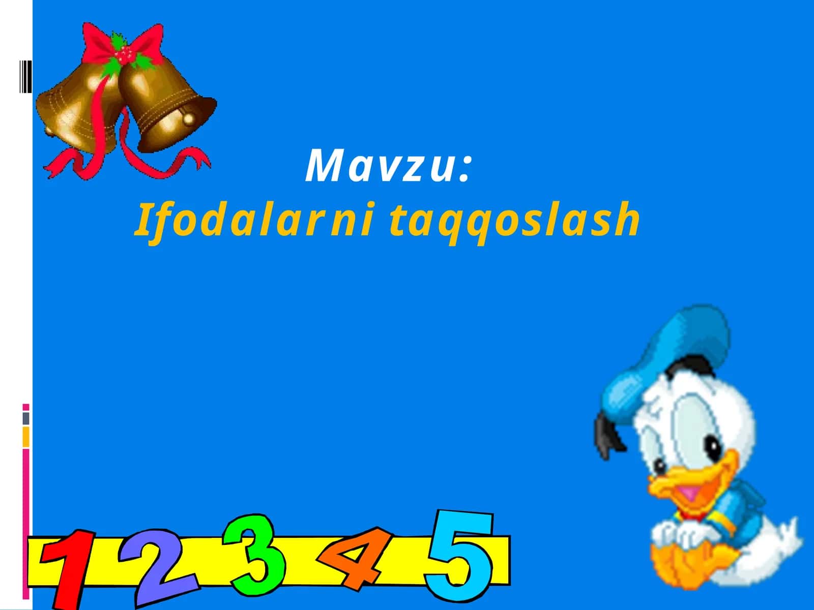 Ifodalarni taqqoslash 1