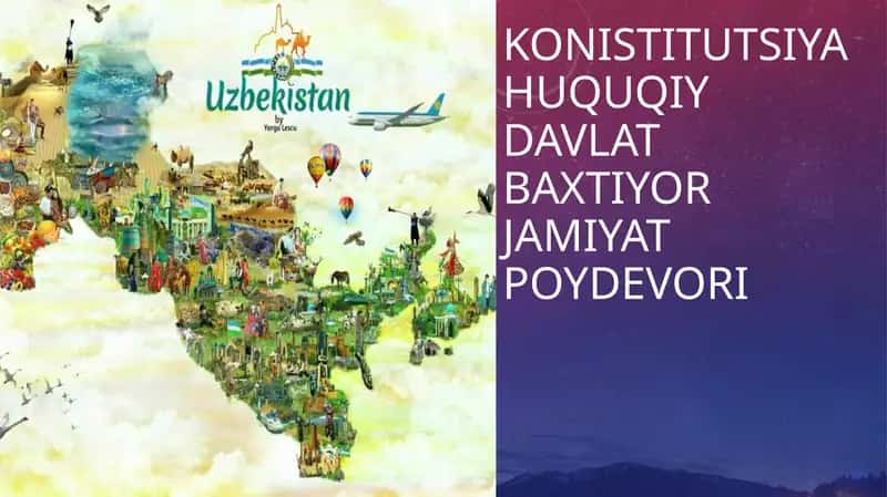 Konistitutsiya huquqiy davlat baxtiyor jamiyat poydevori. 1