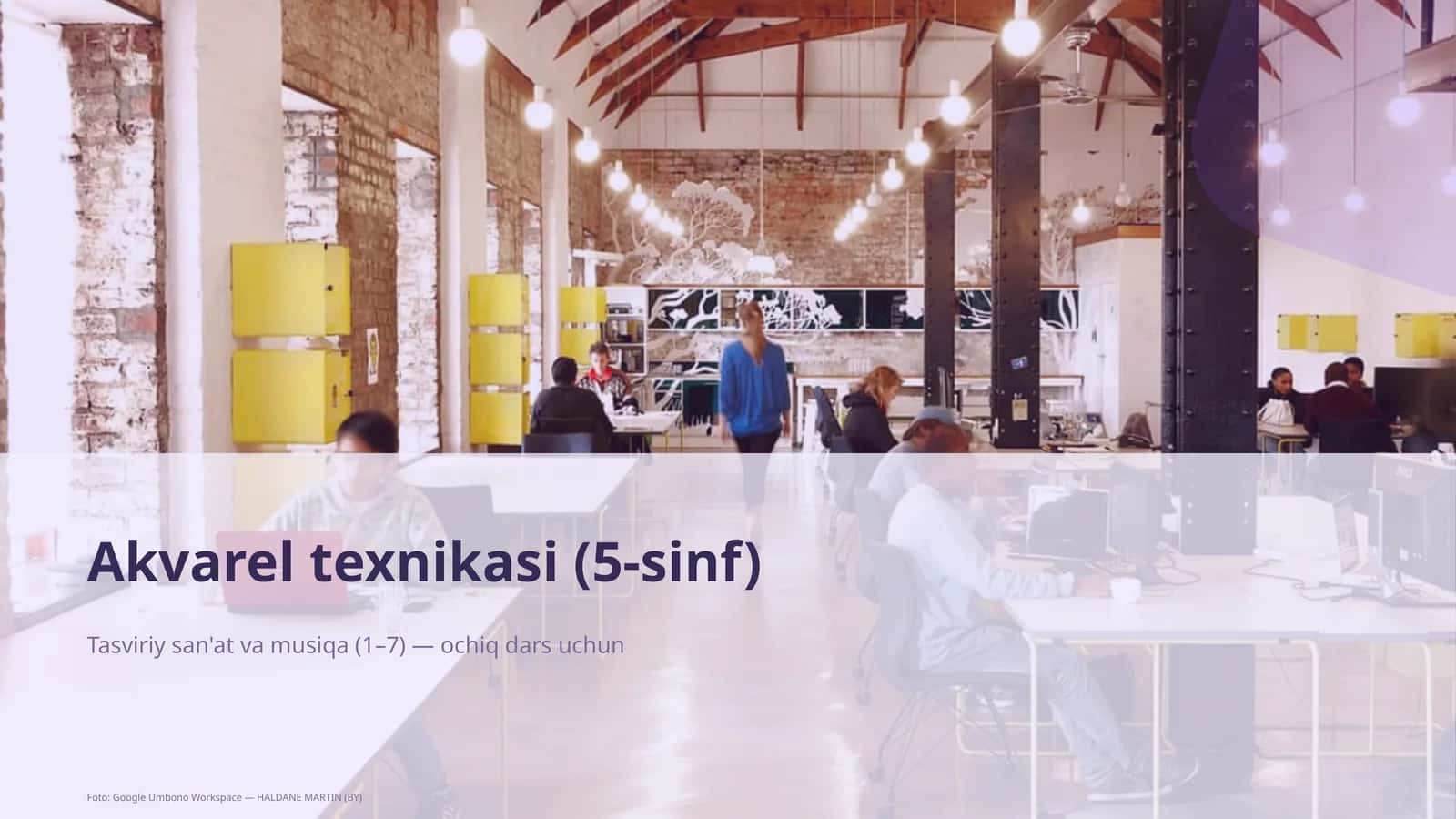 Akvarel texnikasi (5-sinf) 1