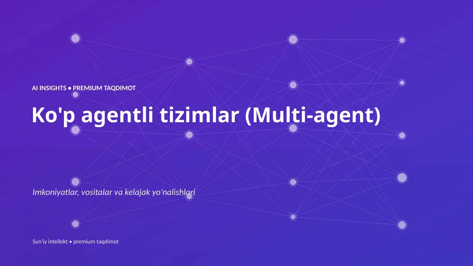 AI INSIGHTS • PREMIUM TAQDIMOT 1