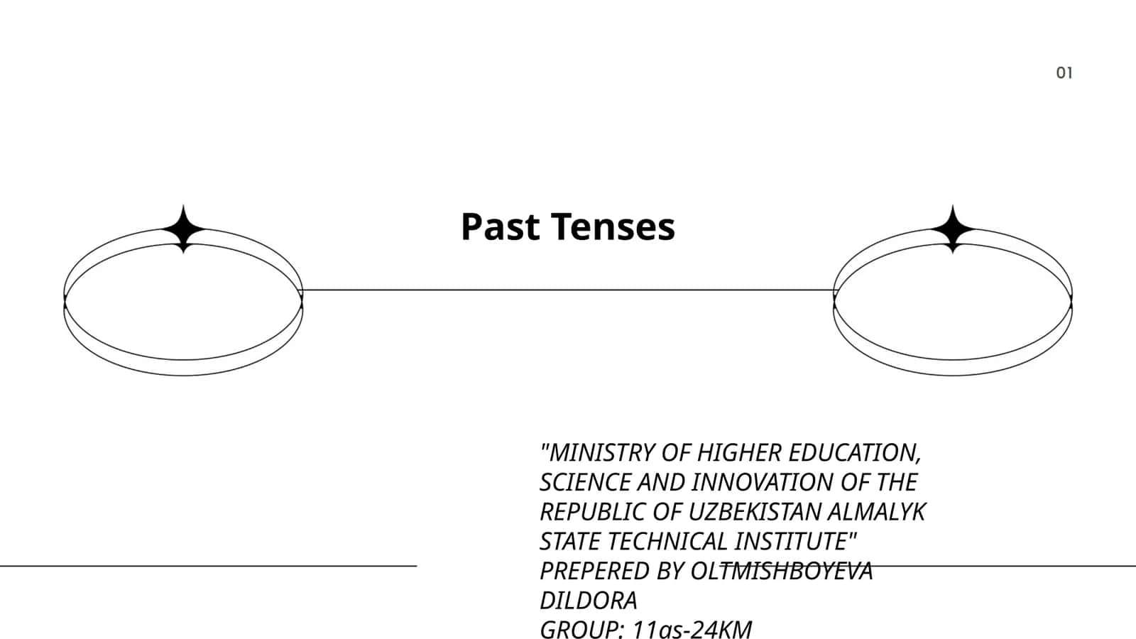 Past Tenses 1