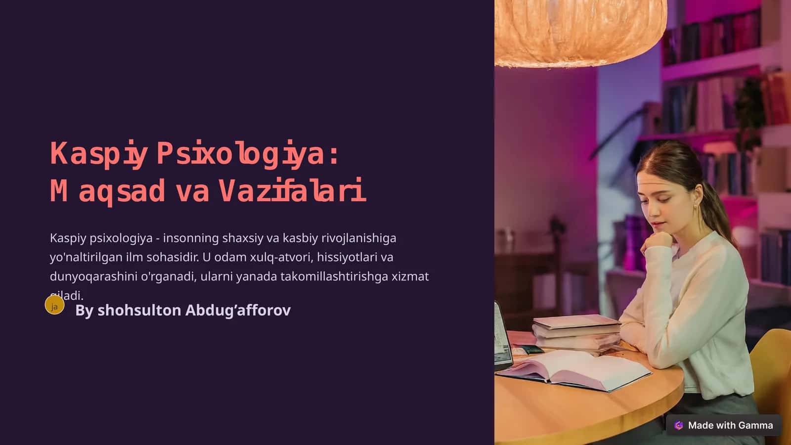 Kaspiy Psixologiya: Maqsad va Vazifalari 1