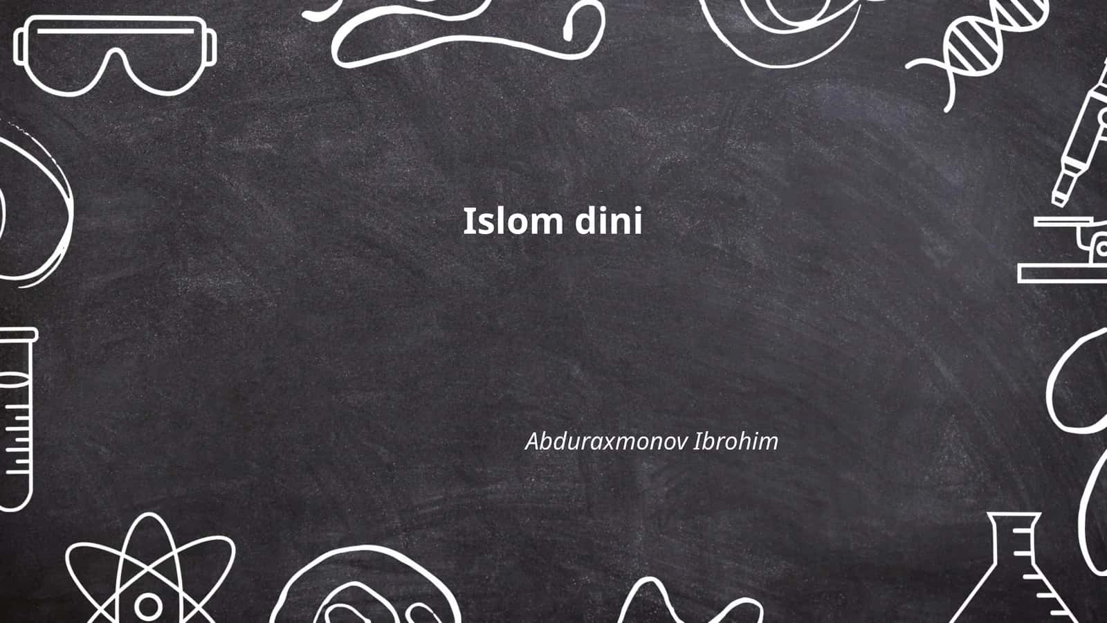Islom dini 1