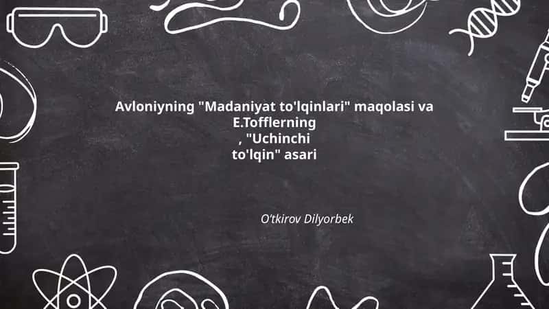 Madaniyat to'lqinlari va Uchinchi to'lqin 1