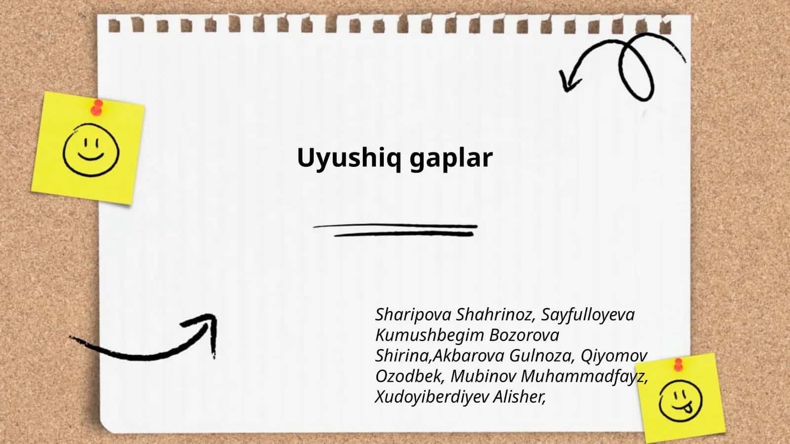 Uyushiq gaplar 1