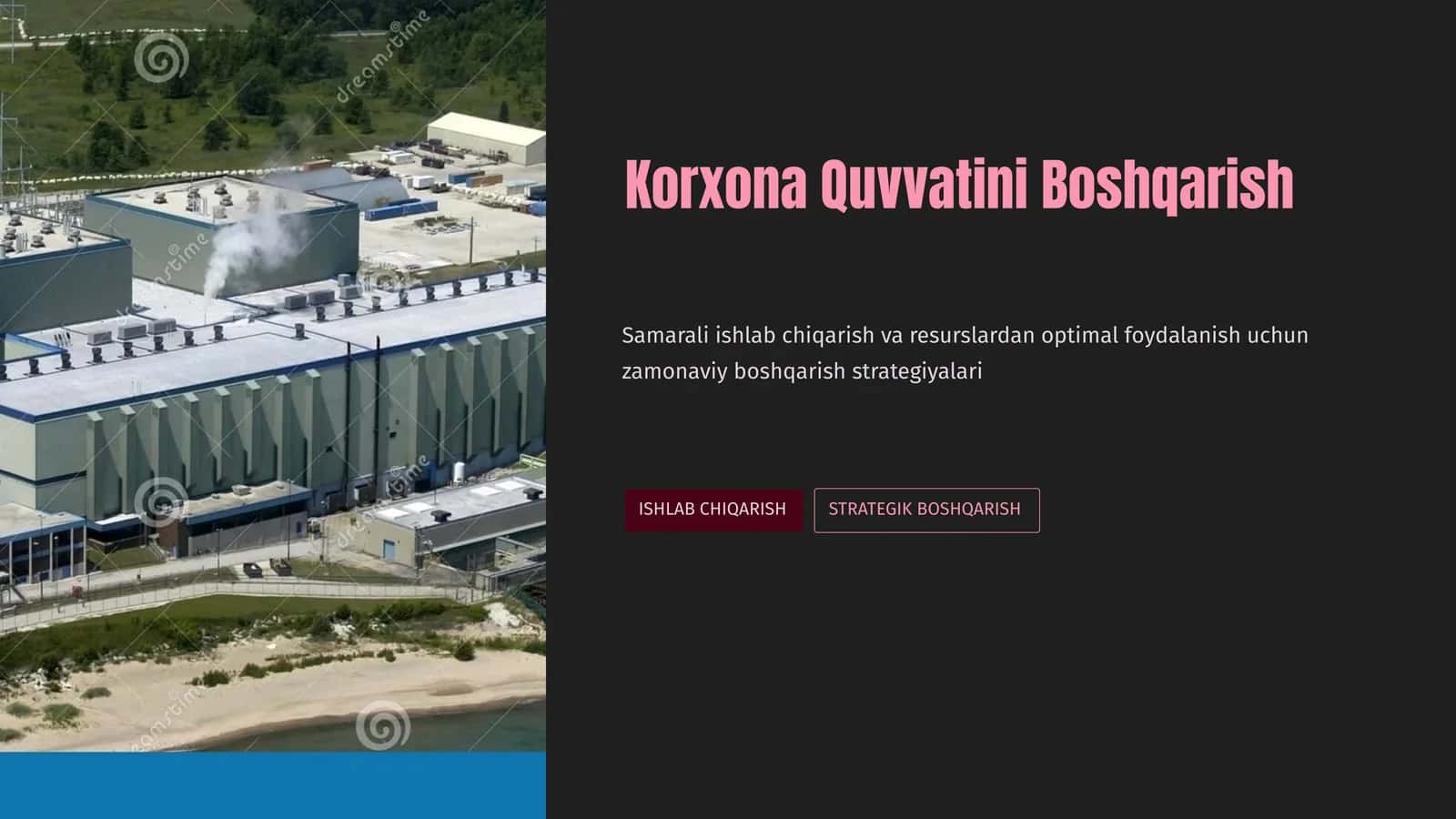 Korxona Quvvatini Boshqarish 1