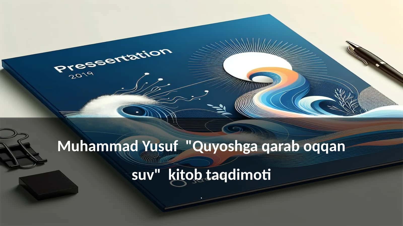 Muhammad Yusuf "Quyoshga qarab oqqan suv" kitob taqdimoti 1