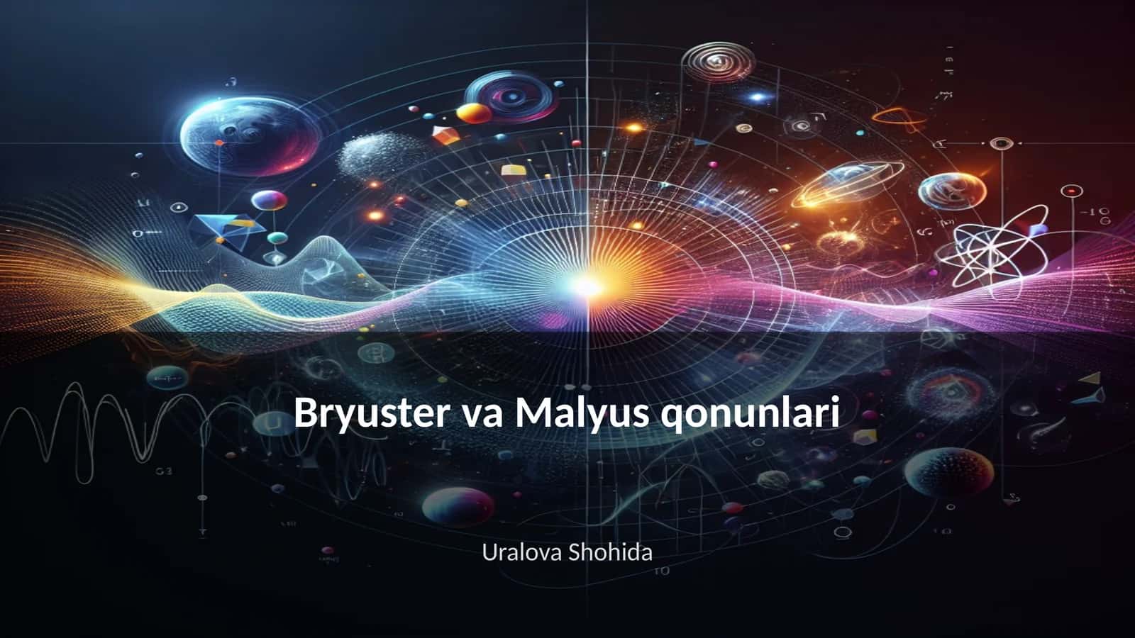 Bryuster va Malyus qonunlari 1