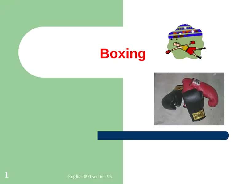 Boxing 1