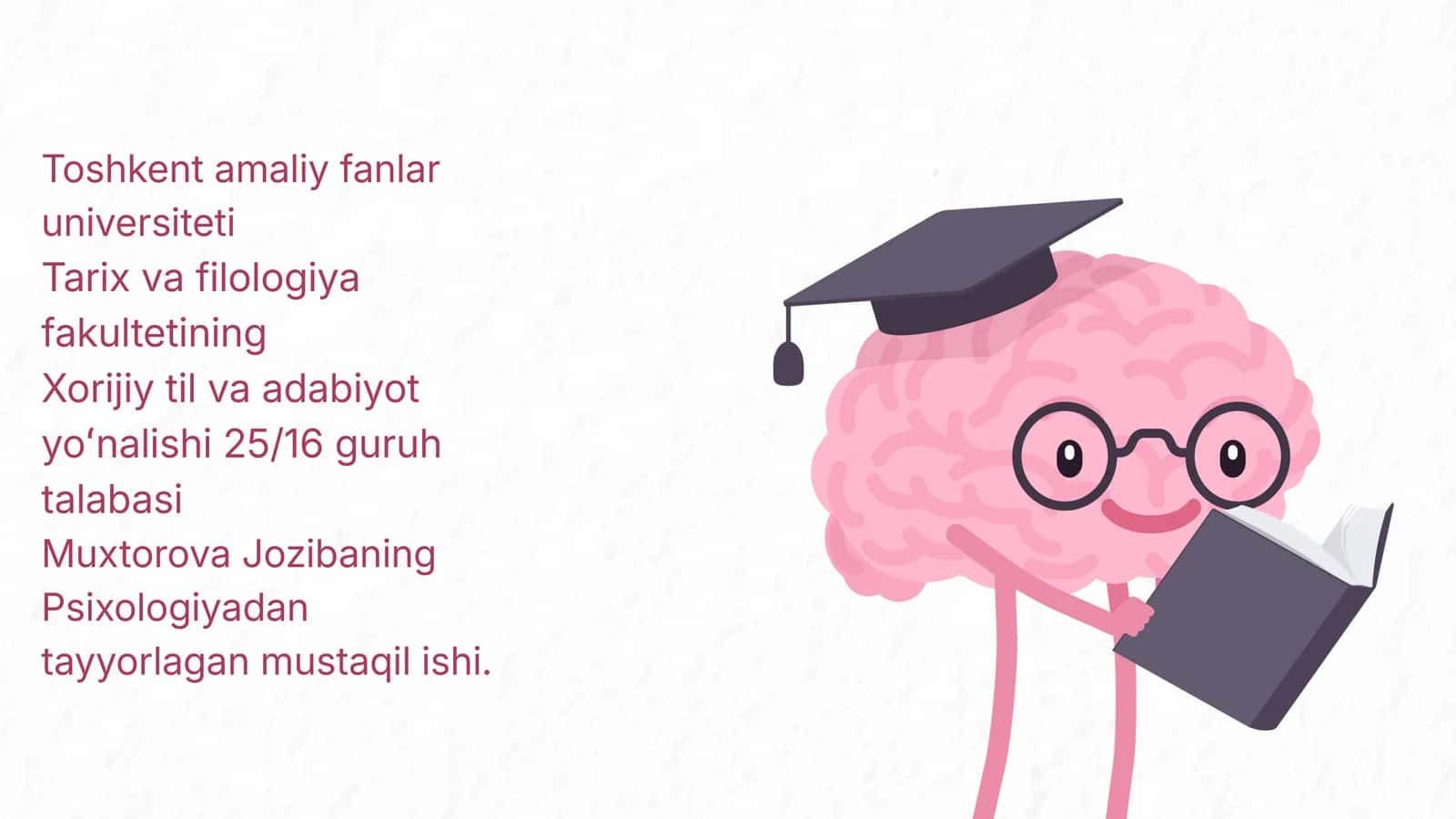 Tarbiya metodlari va vositalarning psixologik mazmuni 1