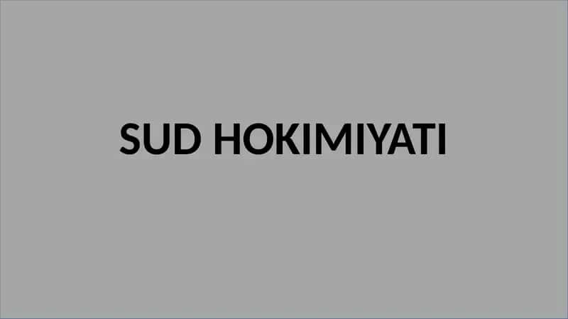 Sud hokimiyati 1