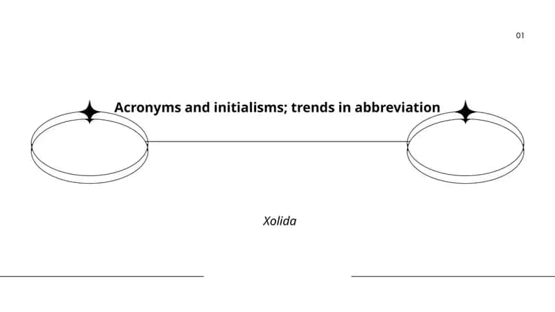 Acronyms and Initialisms 1