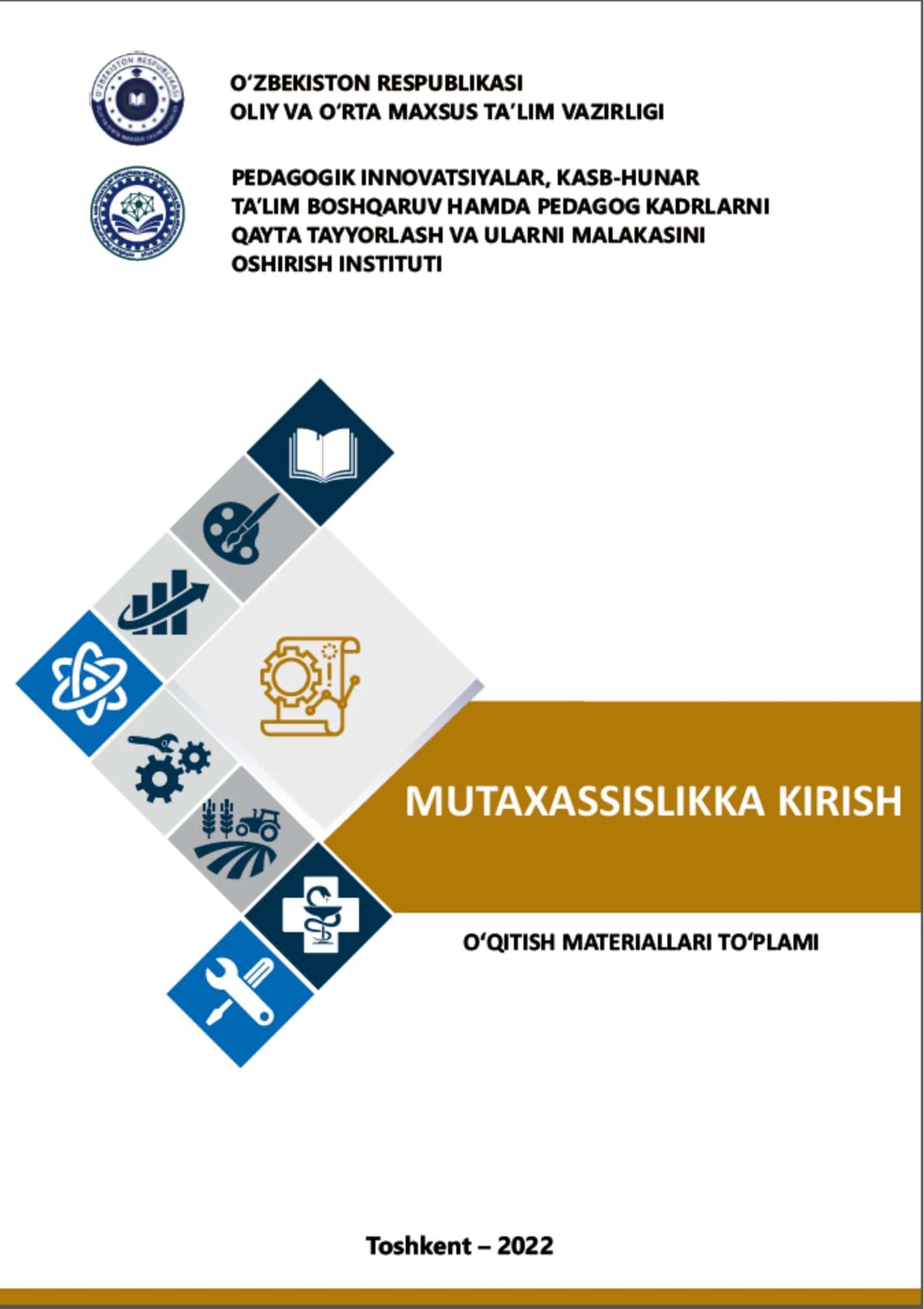 Mutaxasislikka kirish fanidan O'MT 1