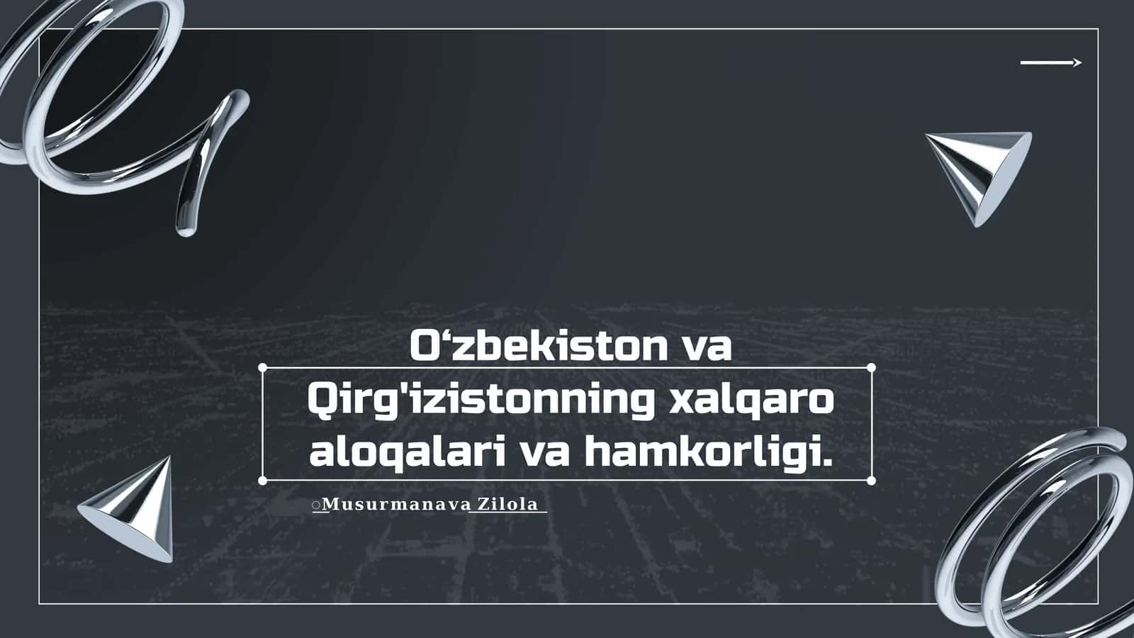 Hududiy hamkorlik va strategik sheriklik asoslari 1