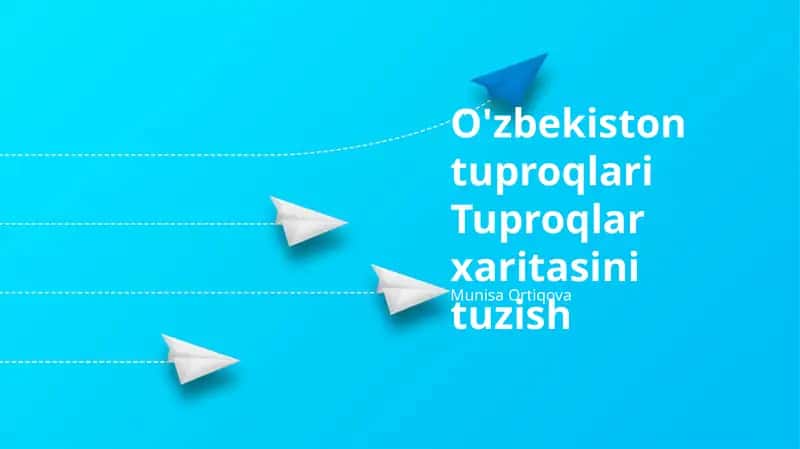 Oʻzbekistonda Tuproq Kartografiyasi Usullari 1