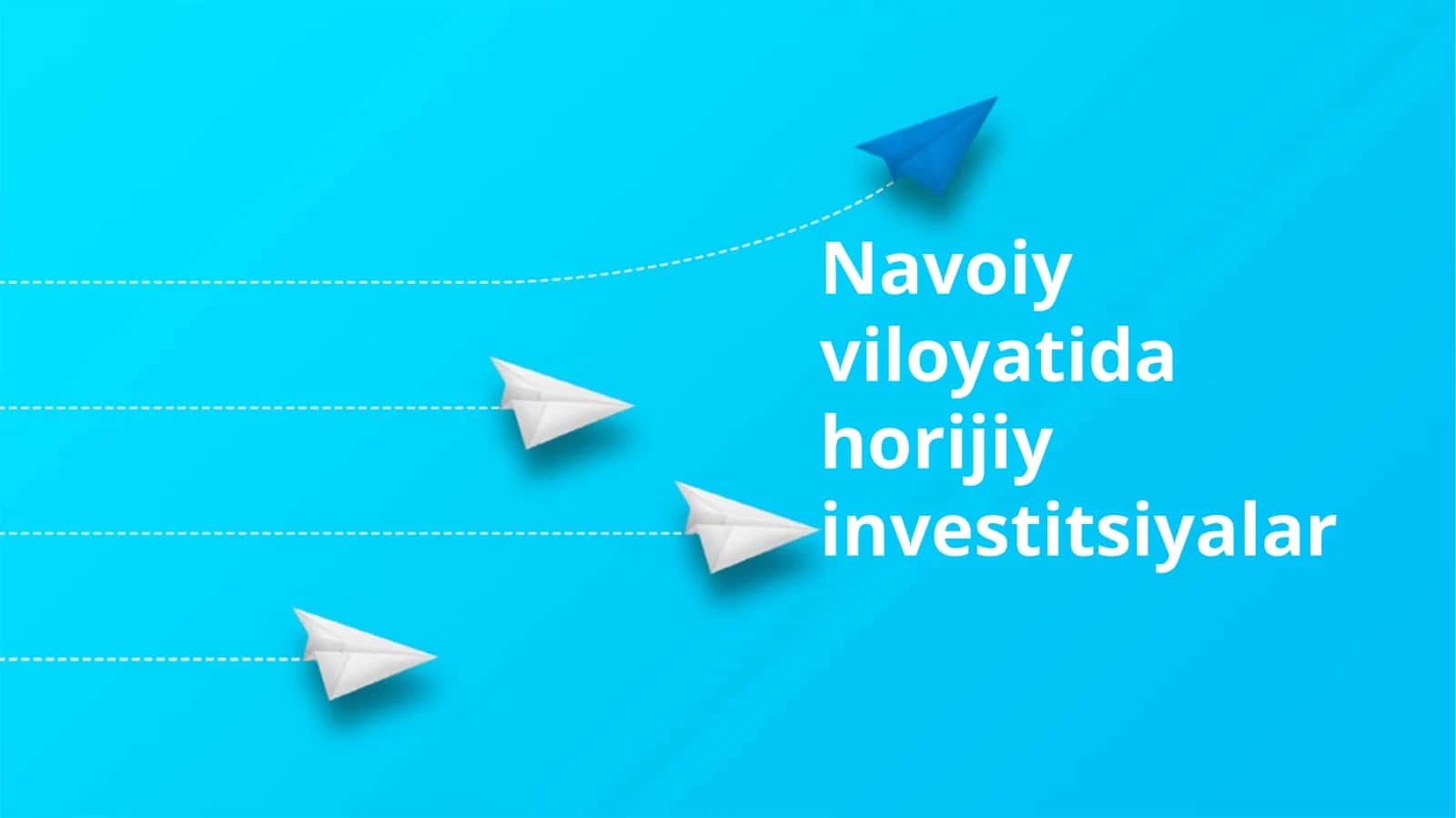 Navoiy viloyatida horijiy investitsiyalar 1