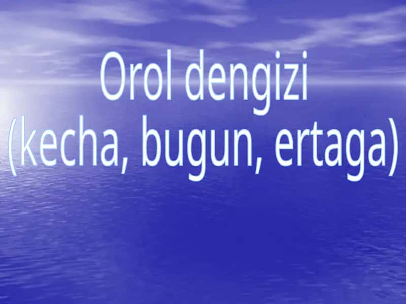 Orol dengizi 1