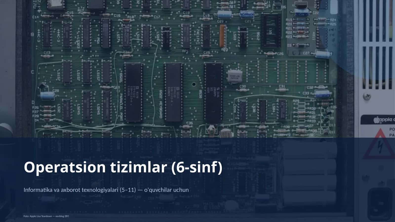 Operatsion tizimlar (6-sinf) 1