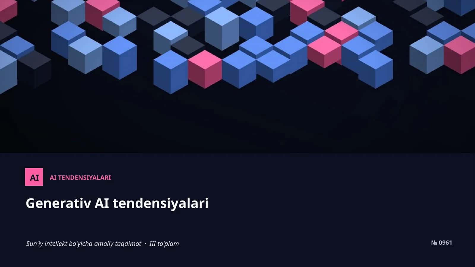 AI TENDENSIYALARI 1