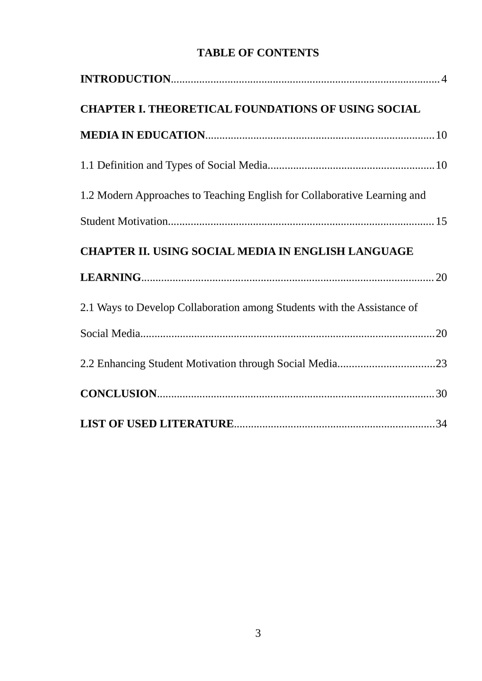 Using Social Media in Education 1