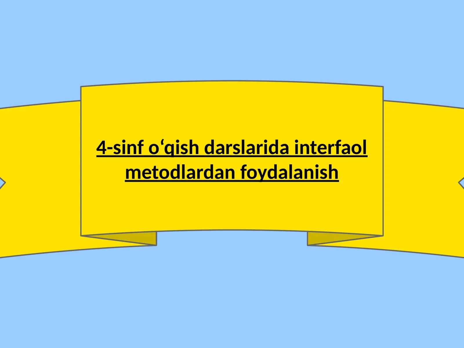 Interfaol metodlar 1