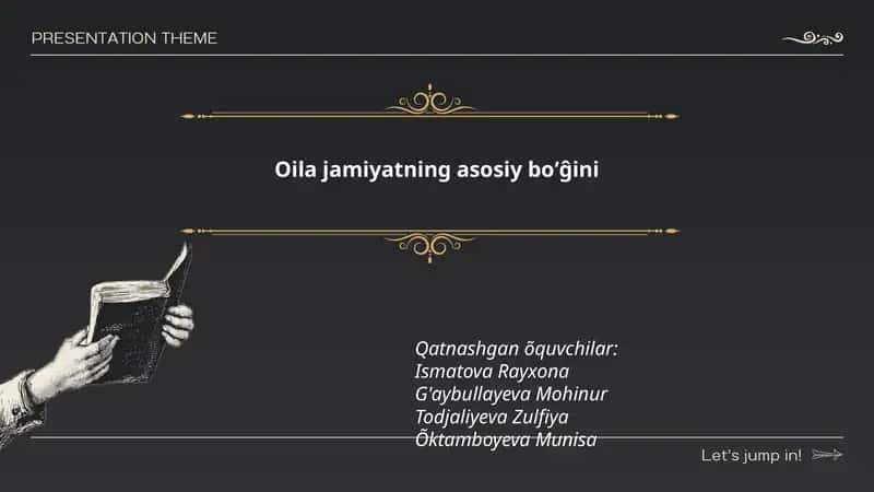 Oilaviy munosabatlar 1