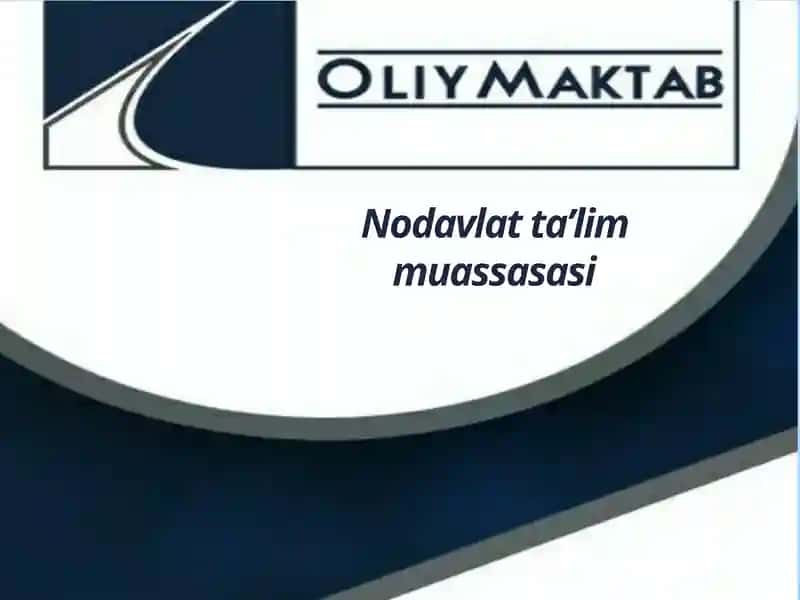 Nodavlat Ta'lim Muassasasi