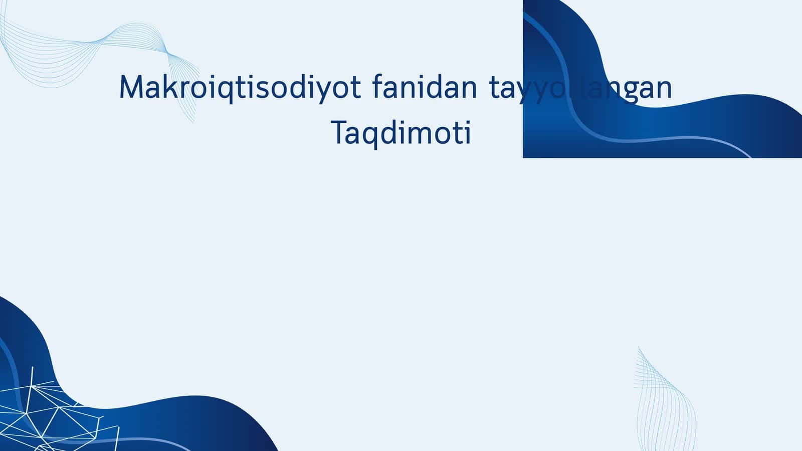 Yalpi ichki mahsulot tushunchasi va uni hisoblashning asosiy shartlari 1