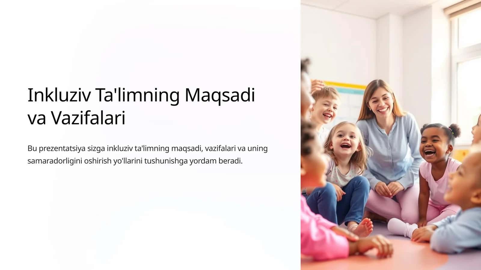 InkluzivTa'limningMaqsadivaVazifalari 1