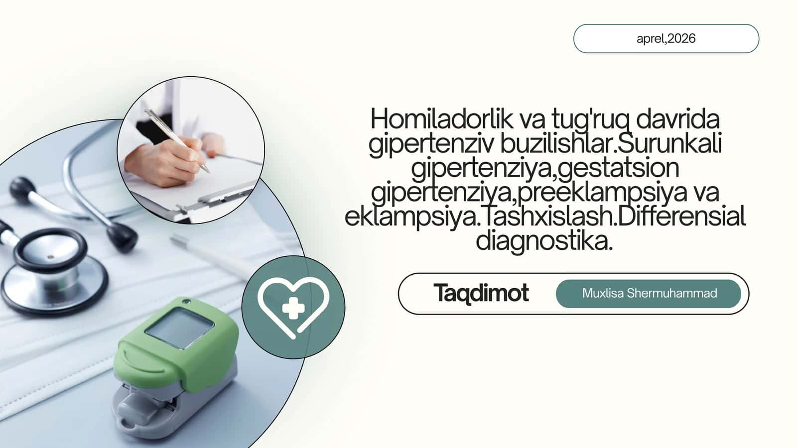 Homiladorlikdagi gipertenziv buzilishlar preeklampsiya va eklampsiya 1